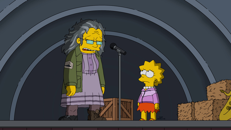 Illustration for article titled Bart and Lisa’s musical friend finds a note of sweet silliness on The Simpsons